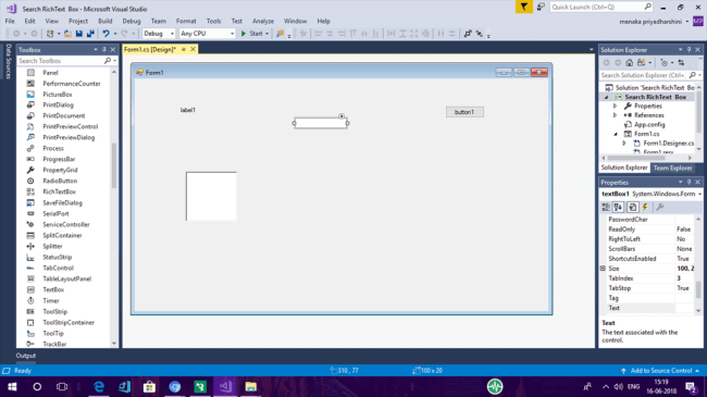 Search and Highlight Text in Rich TextBox