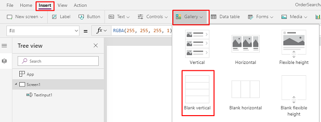 Search Records From SQL Server Using PowerApps Canvas App