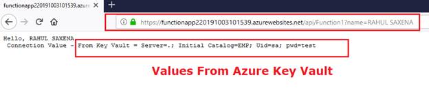 Secure Azure Functions App Setting Using Azure Key Vault