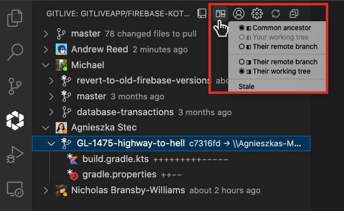 See How Others' Changes Compare To Your Own In VS Code