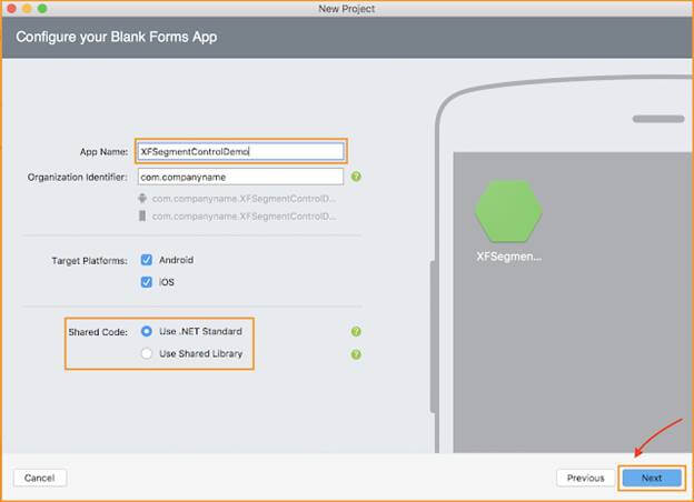 Segment Control In Xamarin.Forms