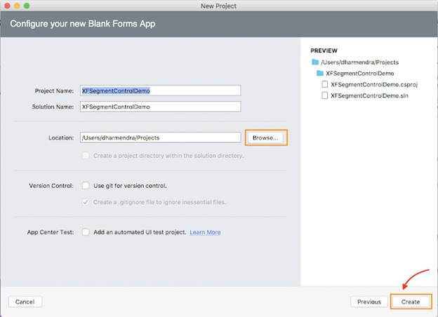 Segment Control In Xamarin.Forms