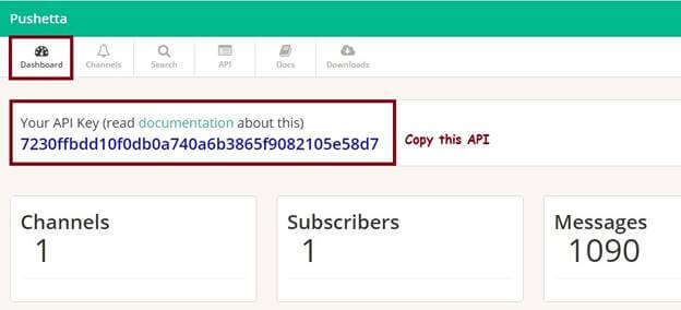 Send A Notification When On Mq2 Gas Sensor Detection