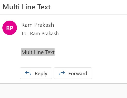 Send An Email With Line Breaks From SharePoint List