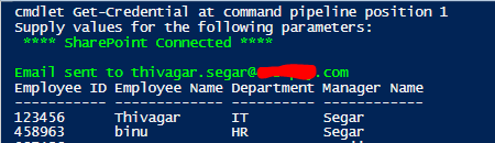 Send consolidated list item to the recipient using PnP PowerShell