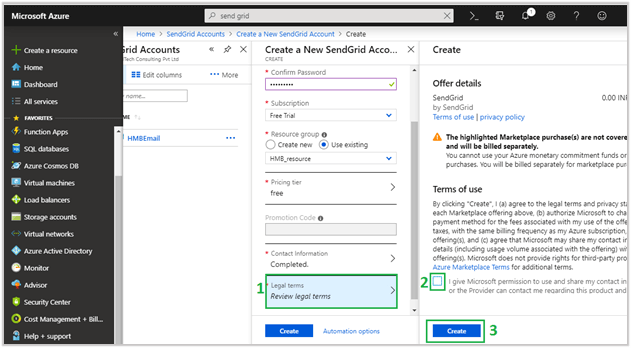 Send Email In Azure Send Grid
