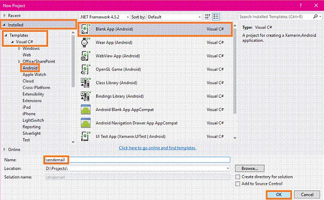 android studio intent email android studio intent email