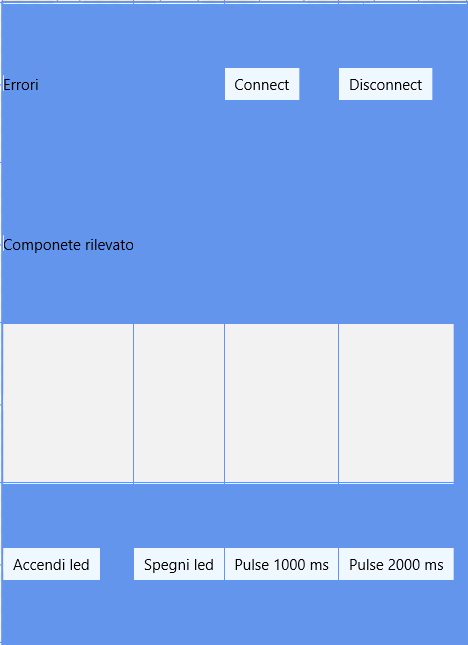 screen MainPage.xaml file after writing the declarative code