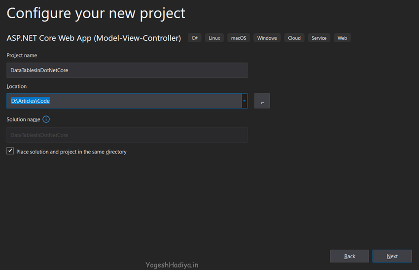Server Side Rendering Of DataTables JS In ASP.NET Core