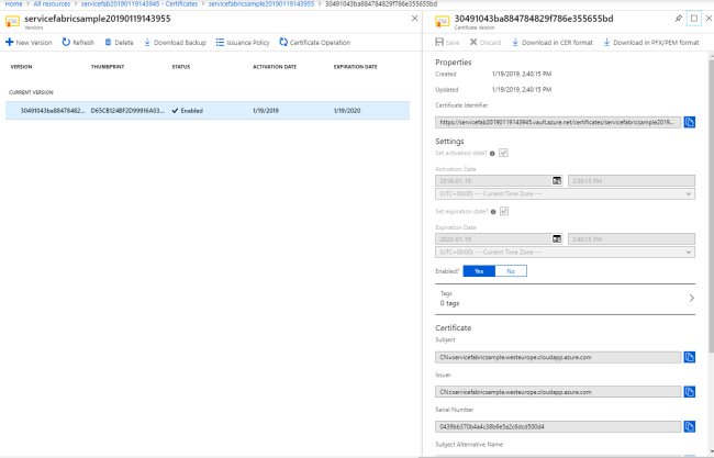 Demystifying The Resultant Objects From Service Fabric Cluster Creation