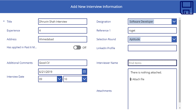 Set A Default Value Of The Look Up Column In PowerApps New Form