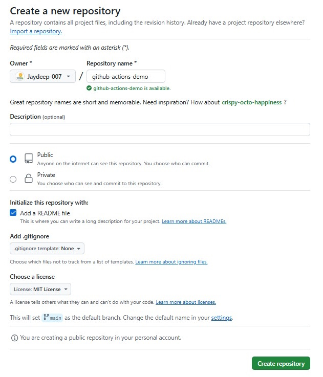 Set Up GitHub Actions for Azure Using Terraform