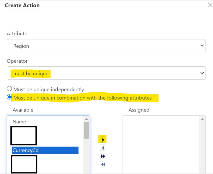 Setting Business Constraint for Uniqueness of a Composite Key in Master Data Services