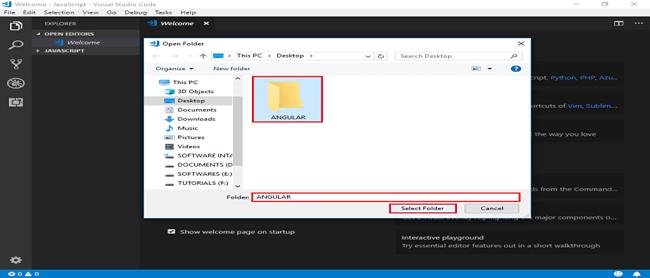 Setting Up Angular 7 Development Environment
