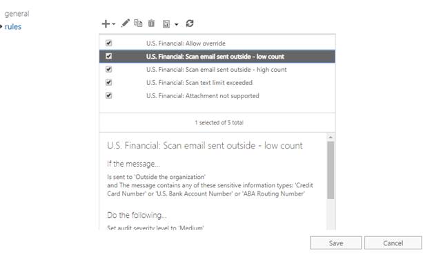 Setting Up DLP In Office 365 Exchange Online