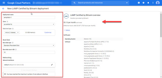 Setting Up LAMP Certified By Bitnami In Google Cloud Platform
