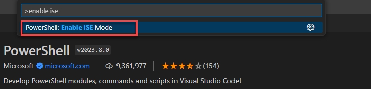 Setting Up PowerShell ISE In VS Code