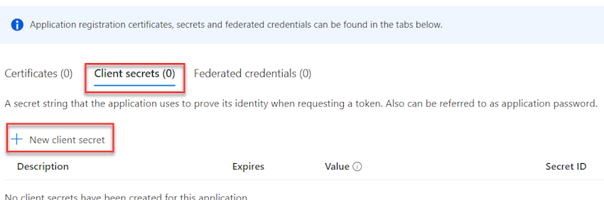 Client Secrets