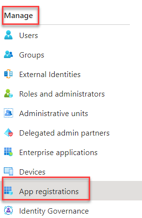 App Registration - New Registration
