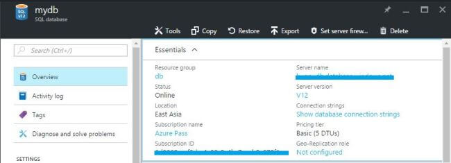 Setting Up Transparent Data Encryption With Existing Azure SQL Database