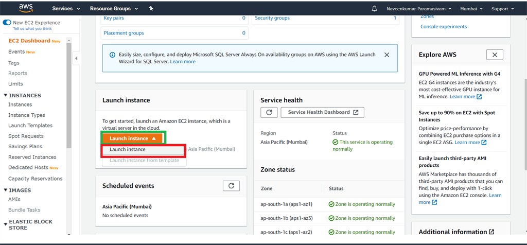 Setup Amazon EC2 Windows Instance