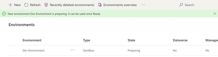 Setup an Environment for Copilot Studio