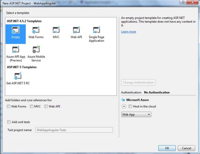 Asp.Net Web Application project