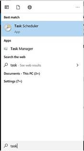Setup Task Scheduler To Run Application
