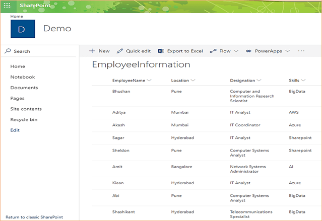 SharePoint 2013 - Showing List Data In jQuery Datatable With Advanced ...