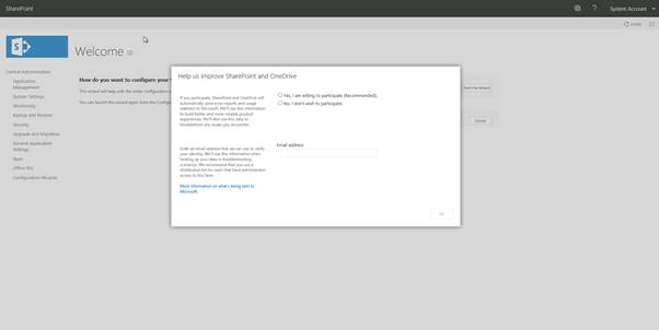 SharePoint 2019 Public Preview Installation