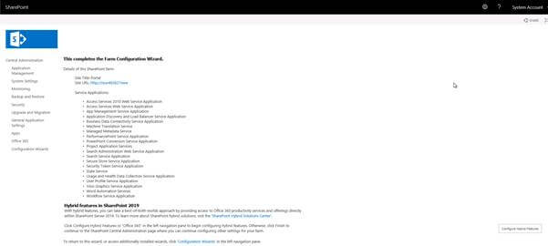 SharePoint 2019 Public Preview Installation