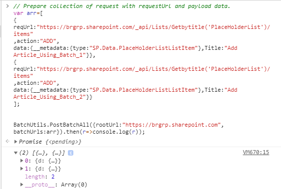 SharePoint Online Batch API Request For Bulk CRUD Operation