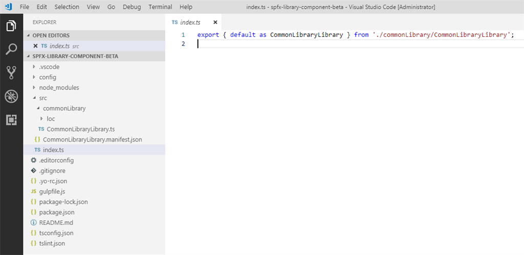 SharePoint Framework 1.8 - Library Component Type (Beta)