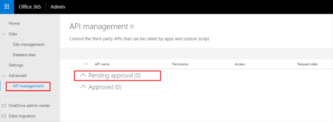 Approve pending requests