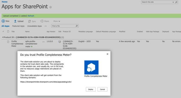 SharePoint Framework Web Part - Continuous Integration And Delivery