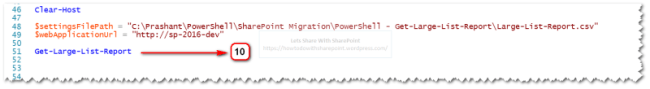 SharePoint Migration - Large List Details