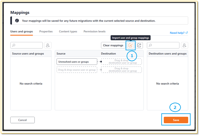 SharePoint Online -Mapping Multiple Of Users Dynamically In ShareGate Migration Tool