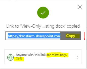 SharePoint Online And OneDrive, Block Download For View Only Links