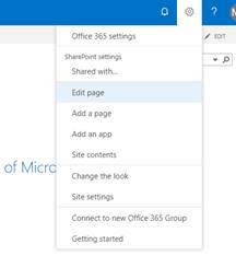 Step by Step SharePoint site creation using office 365 with customized home page