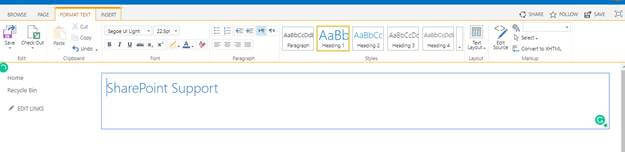 Step by Step SharePoint site creation using office 365 with customized home page