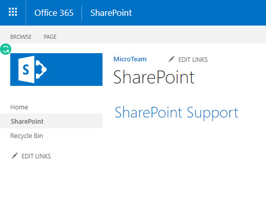 Step by Step SharePoint site creation using office 365 with customized home page