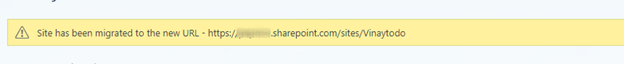 SharePoint Site URL Redirection