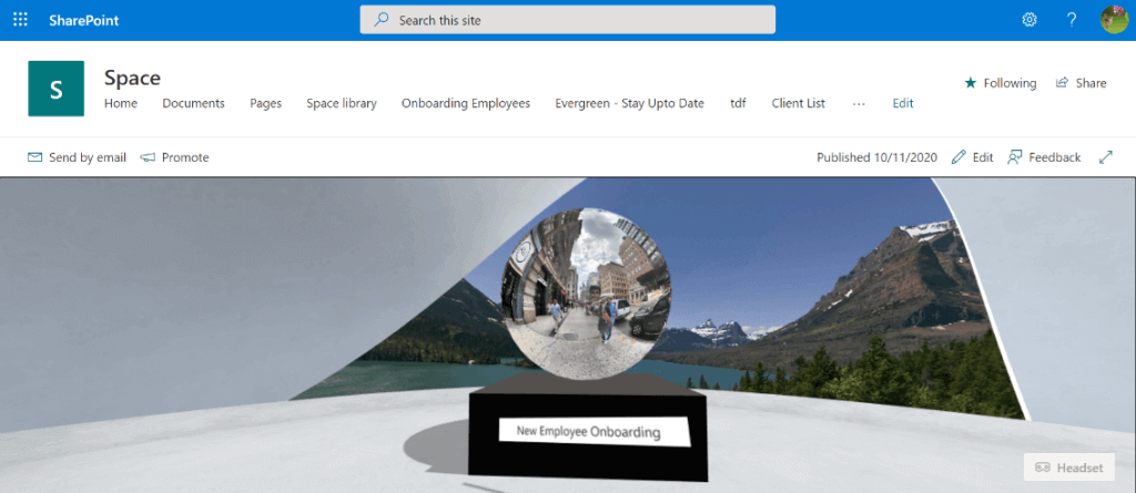 SharePoint Spaces