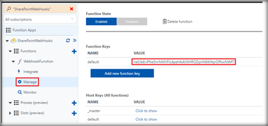 SharePoint Webhooks