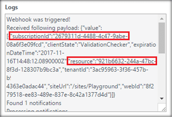 SharePoint Webhooks