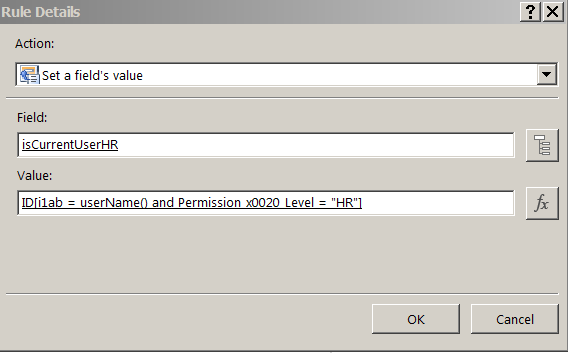 Show/Hide Controls In InfoPath Form For SharePoint Lists