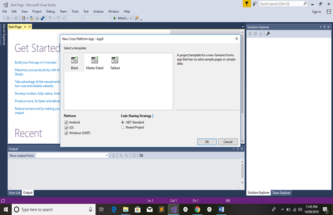 Signup And Signin Page With Pop-UP In Xamarin.Forms