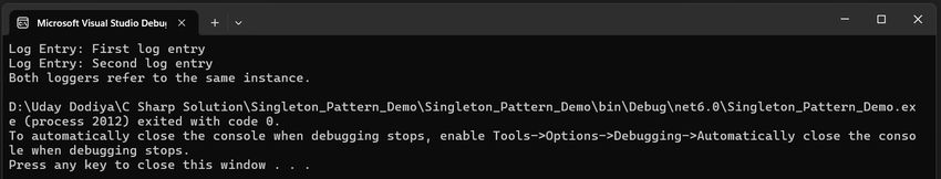 Singleton Pattern