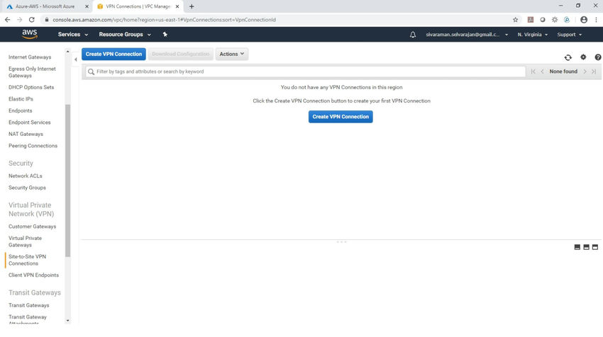 Create VPN Connection