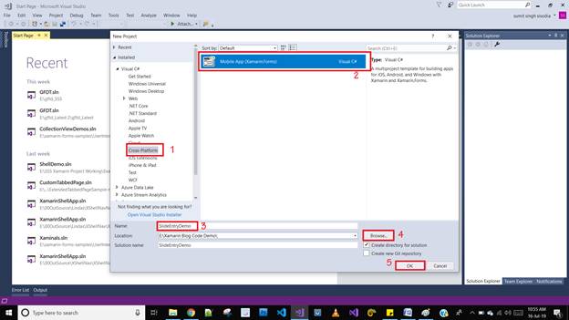 Sliding Entry In Xamarin.Forms